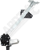 APDTY 176381 Window Regulator, Rear Driver Side, Power