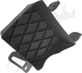 APDTY 176396 Tow Eye Cover, Front Passenger Side, Textured black