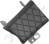 APDTY 176397 Tow Eye Cover, Front Driver Side, Textured black