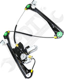 APDTY 176410 Window Regulator, Front Driver Side, Power, With 2-Prong Connector