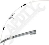 APDTY 176420 Window Regulator, Rear Passenger Side, Manual