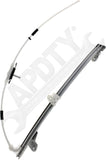 APDTY 176420 Window Regulator, Rear Passenger Side, Manual