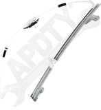 APDTY 176421 Window Regulator, Rear Driver Side, Manual