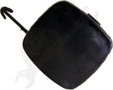 APDTY 176437 Tow Eye Cover, Front Passenger Side, Black