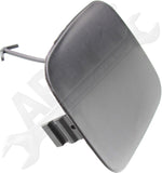 APDTY 176439 Tow Eye Cover, Front Driver Side, Plastic, Black