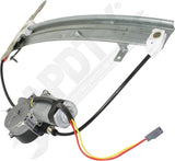 APDTY 176463 Window Regulator, Rear Driver Side, Power