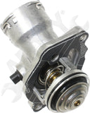 APDTY 176538 Thermostat Housing - Aluminum, Includes Sensor and Gasket