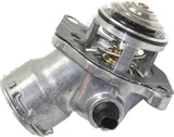 APDTY 176538 Thermostat Housing - Aluminum, Includes Sensor and Gasket