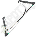 APDTY 176554 Window Regulator, Front Driver Side, Power
