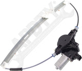 APDTY 176558 Window Regulator, Front Driver Side, Power, With 6-Prong Connector