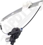 APDTY 176558 Window Regulator, Front Driver Side, Power, With 6-Prong Connector