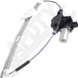 APDTY 176558 Window Regulator, Front Driver Side, Power, With 6-Prong Connector