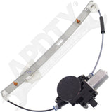 APDTY 176558 Window Regulator, Front Driver Side, Power, With 6-Prong Connector