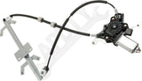 APDTY 176562 Window Regulator, Rear Driver Side, Power, With 6-Prong Connector