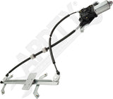 APDTY 176562 Window Regulator, Rear Driver Side, Power, With 6-Prong Connector