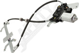 APDTY 176562 Window Regulator, Rear Driver Side, Power, With 6-Prong Connector