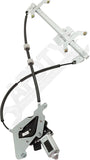APDTY 176562 Window Regulator, Rear Driver Side, Power, With 6-Prong Connector