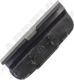 APDTY 176593 Lower Tow Eye Cover, Rear Passenger Side, Textured