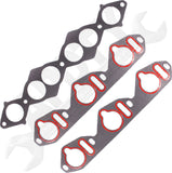 APDTY 176607 Intake Manifold Gasket, Includes Upper Set