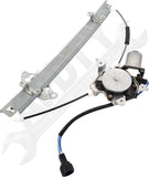 APDTY 176621 Window Regulator, Front Driver Side, Power, With 6-Prong Connector