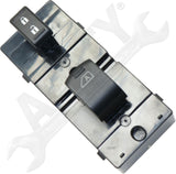 APDTY 176632 Window Switch, Front Passenger Side, Black