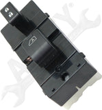 APDTY 176632 Window Switch, Front Passenger Side, Black