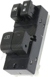 APDTY 176636 Window Switch, Front Driver Side, Black, 4-Button