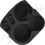 APDTY 176640 Front Cup Holder, Plastic, Black