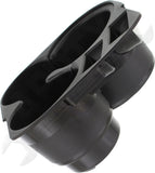 APDTY 176640 Front Cup Holder, Plastic, Black