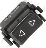 APDTY 176658 Window Switch, Front Driver or Passenger Side, Black, 1-Button
