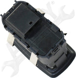 APDTY 176660 Window Switch, Front Passenger Side, Black, 1-Button