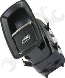 APDTY 176660 Window Switch, Front Passenger Side, Black, 1-Button