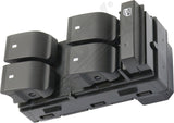APDTY 176696 Window Switch, Front Driver Side, Black, without Memory Mirrors