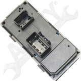 APDTY 176696 Window Switch, Front Driver Side, Black, without Memory Mirrors