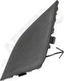 APDTY 176705 Tow Eye Cover, Front Driver Side, Textured, Except SE Model