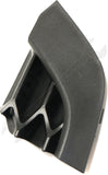 APDTY 176706 Tow Eye Cover, Front Passenger Side, Textured