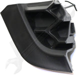 APDTY 176707 Tow Eye Cover, Front Driver Side, Textured