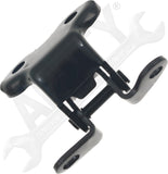 APDTY 176762 Upper Door Hinge, Rear Passenger Side, Black