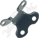 APDTY 176762 Upper Door Hinge, Rear Passenger Side, Black