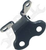 APDTY 176763 Upper Door Hinge, Rear Driver Side, Black