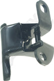 APDTY 176763 Upper Door Hinge, Rear Driver Side, Black