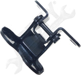 APDTY 176763 Upper Door Hinge, Rear Driver Side, Black