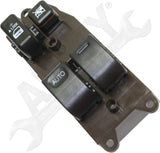 APDTY 176771 Window Switch, Front Driver Side, Gray 4-Button