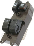 APDTY 176771 Window Switch, Front Driver Side, Gray 4-Button