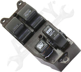 APDTY 176771 Window Switch, Front Driver Side, Gray 4-Button