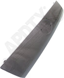 APDTY 176779 Trunk Lid Molding - Carbon Fiber - With Emblem Provision