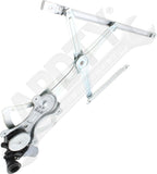 APDTY 176783 Window Regulator, Front Driver Side, Power, With 6-Prong Connector