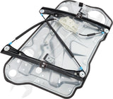 APDTY 176805 Window Regulator, Front Passenger Side, Manual, With Panel
