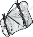 APDTY 176806 Window Regulator, Front Driver Side, Manual, With Panel