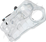 APDTY 176806 Window Regulator, Front Driver Side, Manual, With Panel